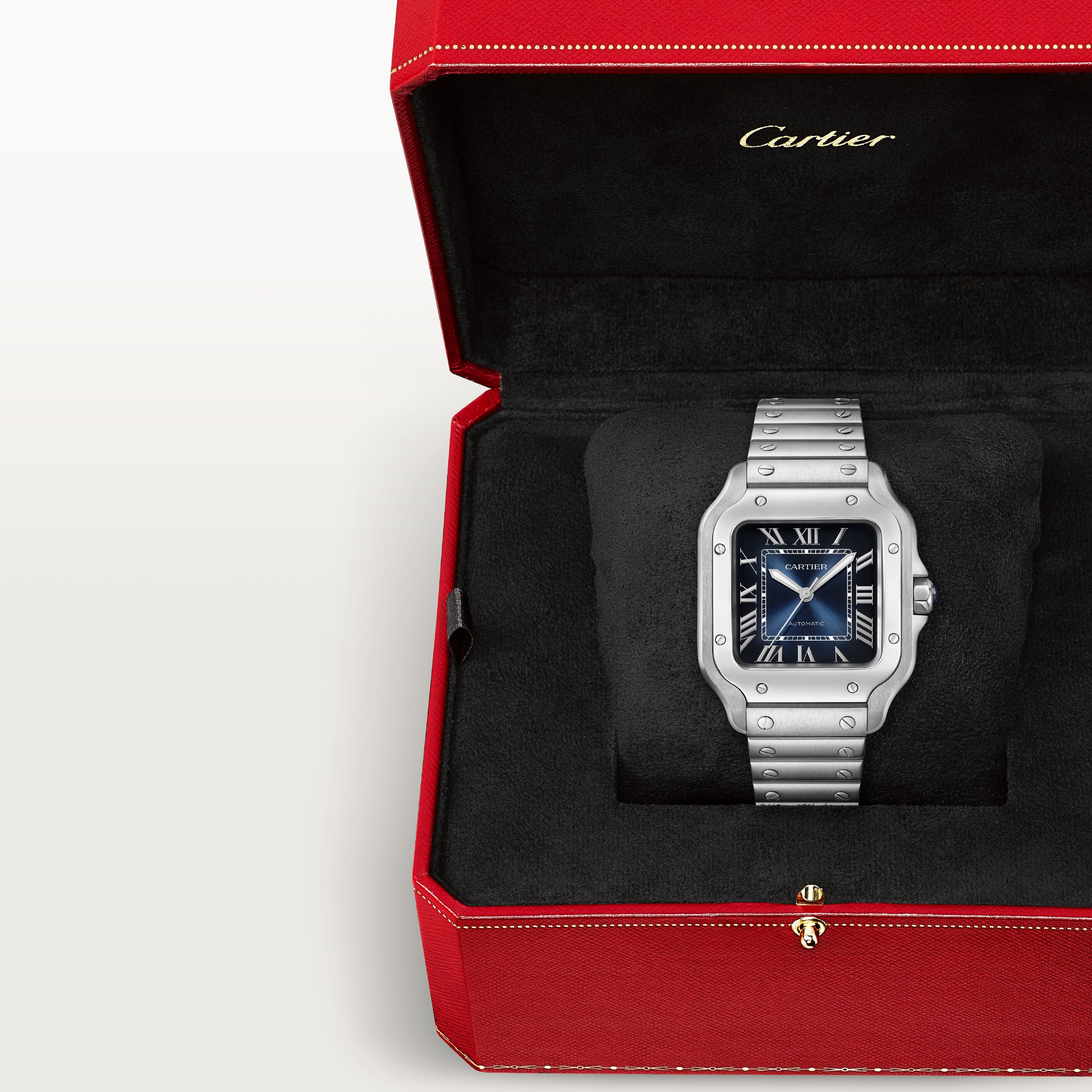 Superclone Santos de Cartier watch Blue - Image 4