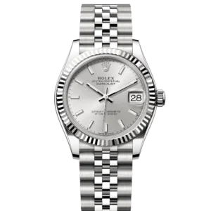 Superclone Rolex Datejust 41 Silver Index Oystersteel White Gold Jubilee 278274