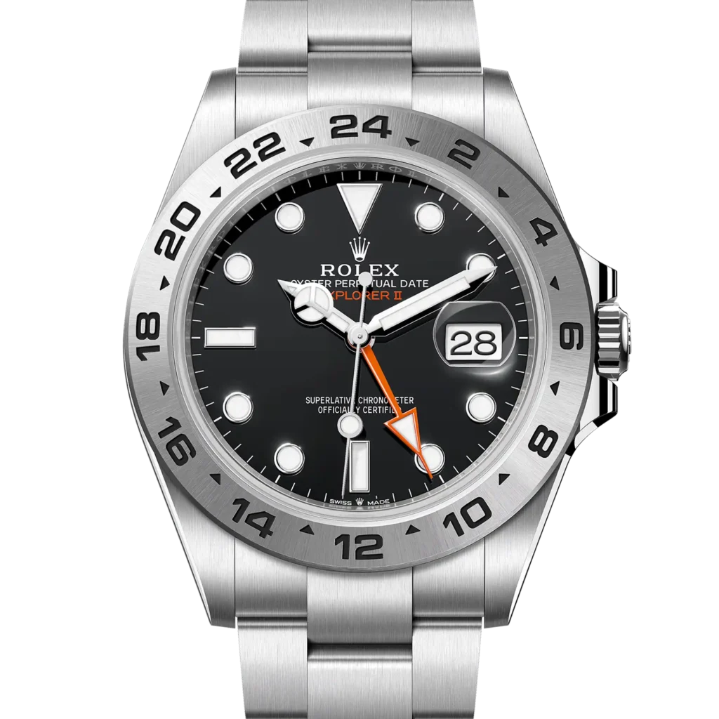 Superclone Rolex Explorer II Black Dial Stainless Steel 226570