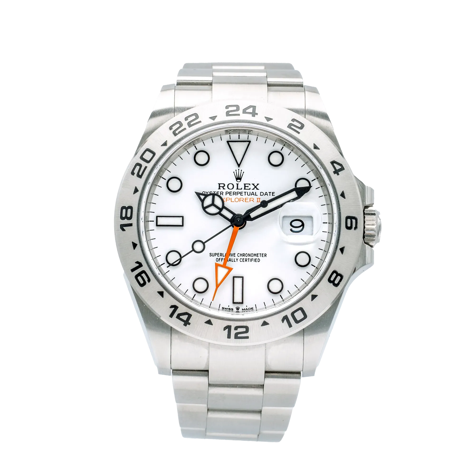 Superclone Rolex Explorer II White Dial Stainless Steel 226570 - Image 2