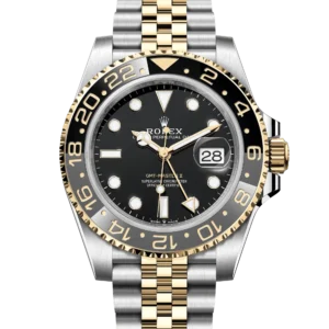 Superclone Rolex GMT-Master II "Bumblebee" Two-Tone Yellow Gold Jubilee 126713GRNR