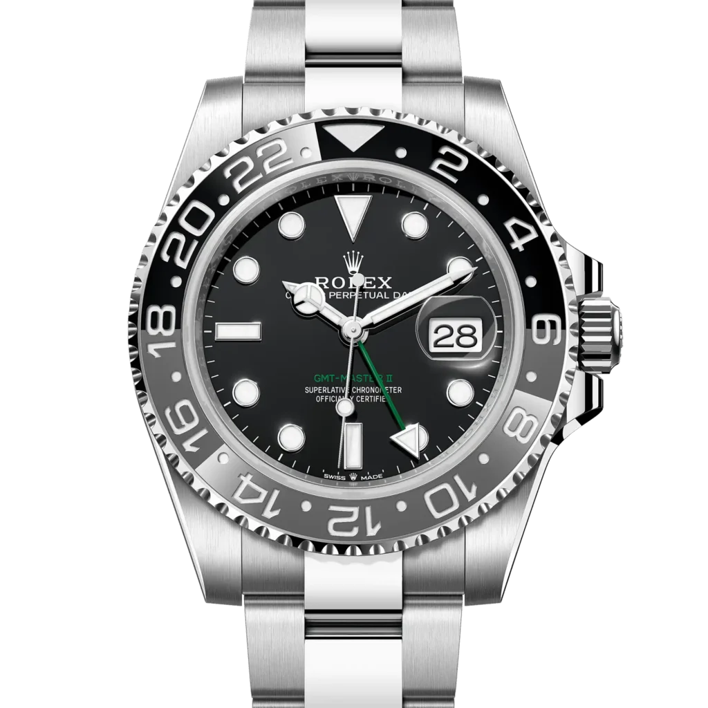Superclone Rolex GMT Master II "Bruce Wayne" Oyster 126710GRNR