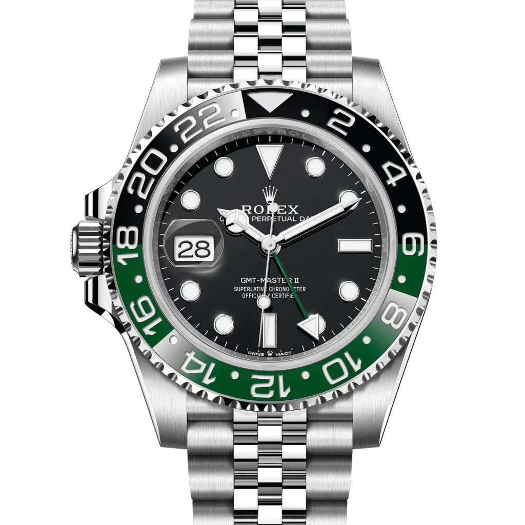 Superclone Rolex Rolex GMT Master II "Sprite" Jubilee 126720VTNR