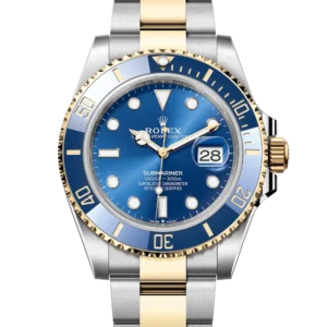 Superclone Rolex Submariner "Bluesy" 41 Oystersteel Yellow Gold 126613LB