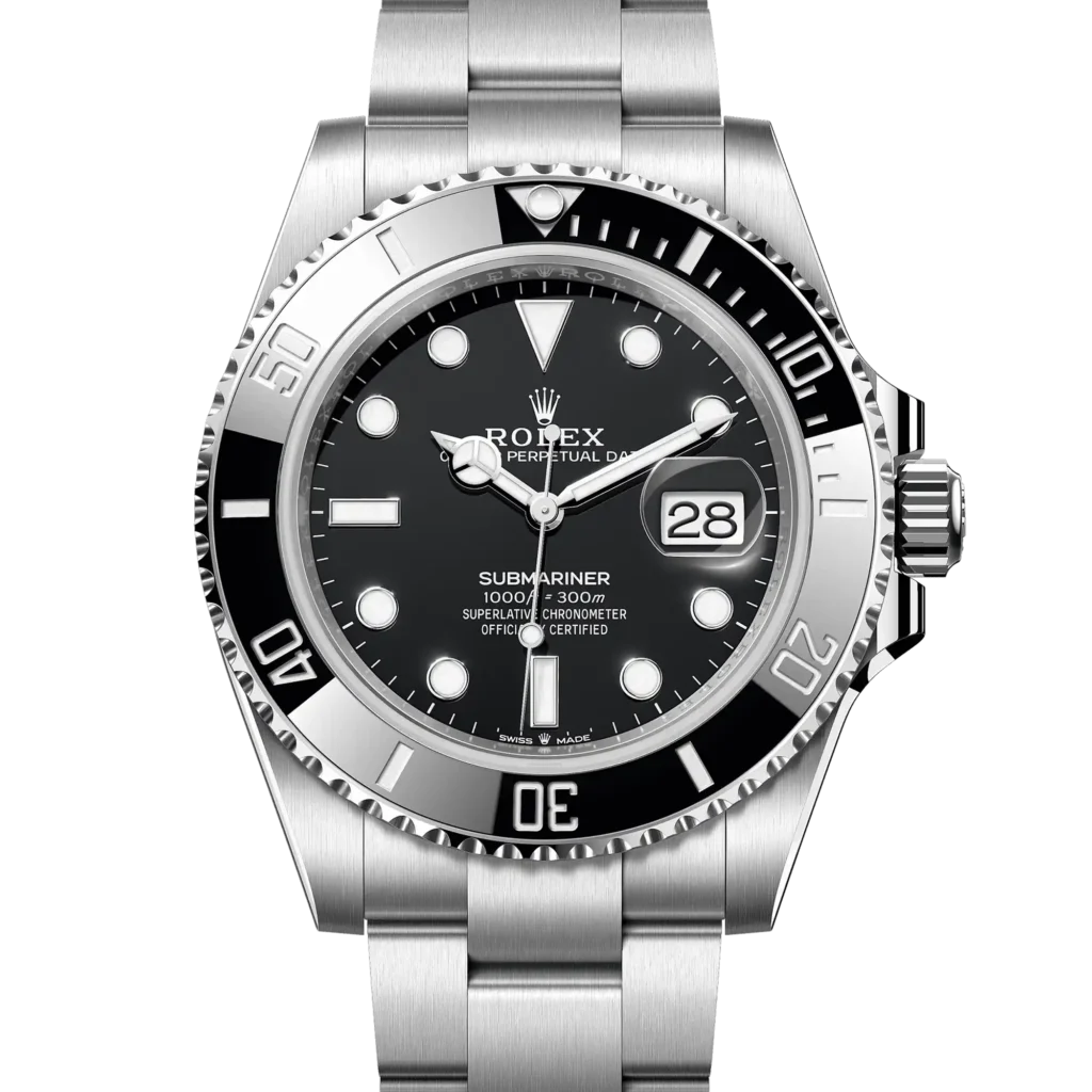 Superclone Rolex Submariner Date Stainless Steel Black Dial Black Bezel 126610LN