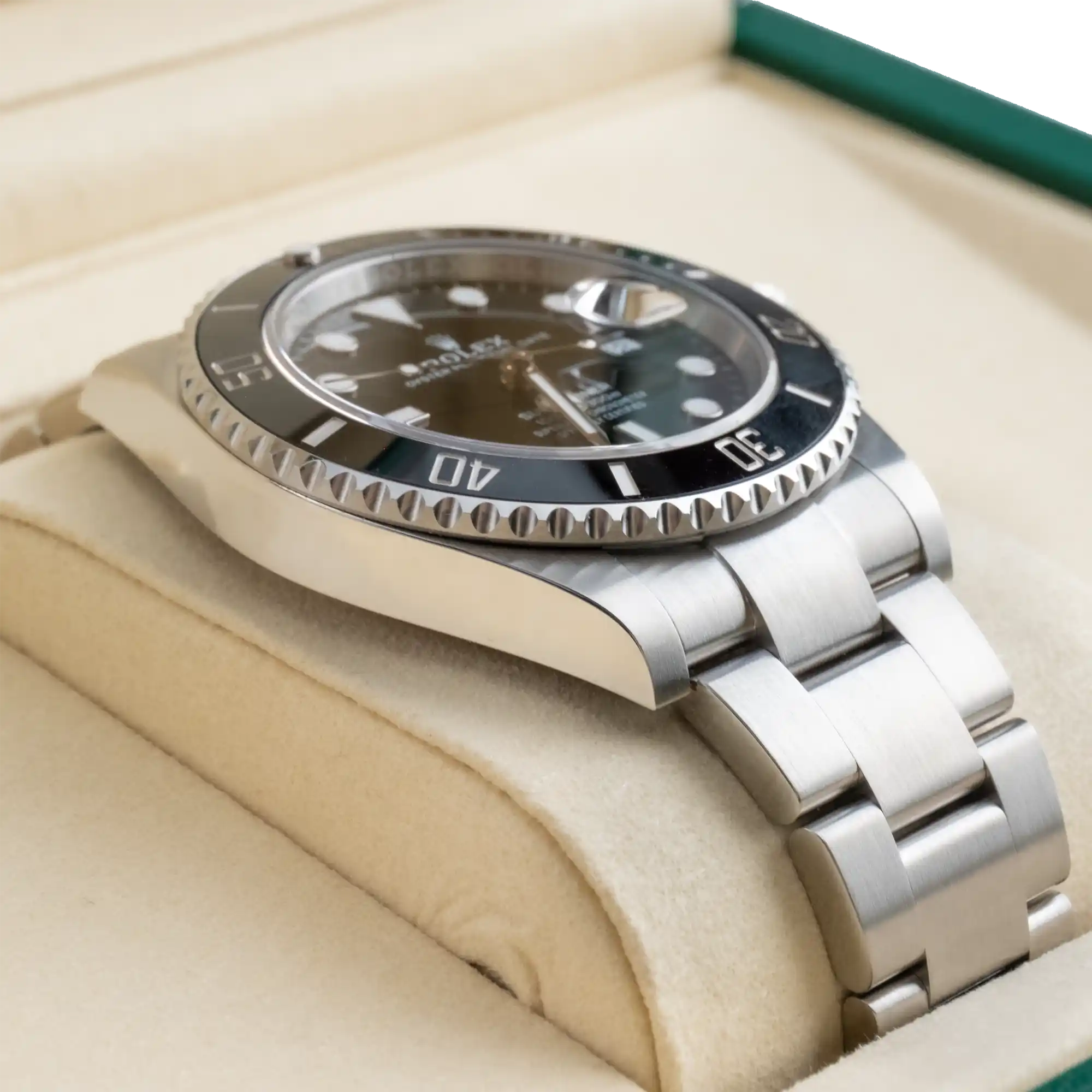 Superclone Rolex Submariner Date Stainless Steel Black Dial Black Bezel 126610LN - Image 2