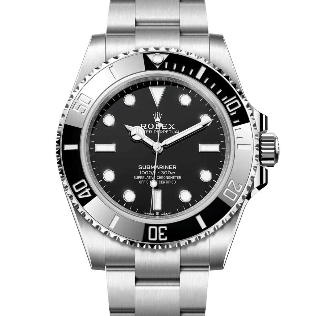 Superclone Rolex Submariner No Date Black Dial 124060