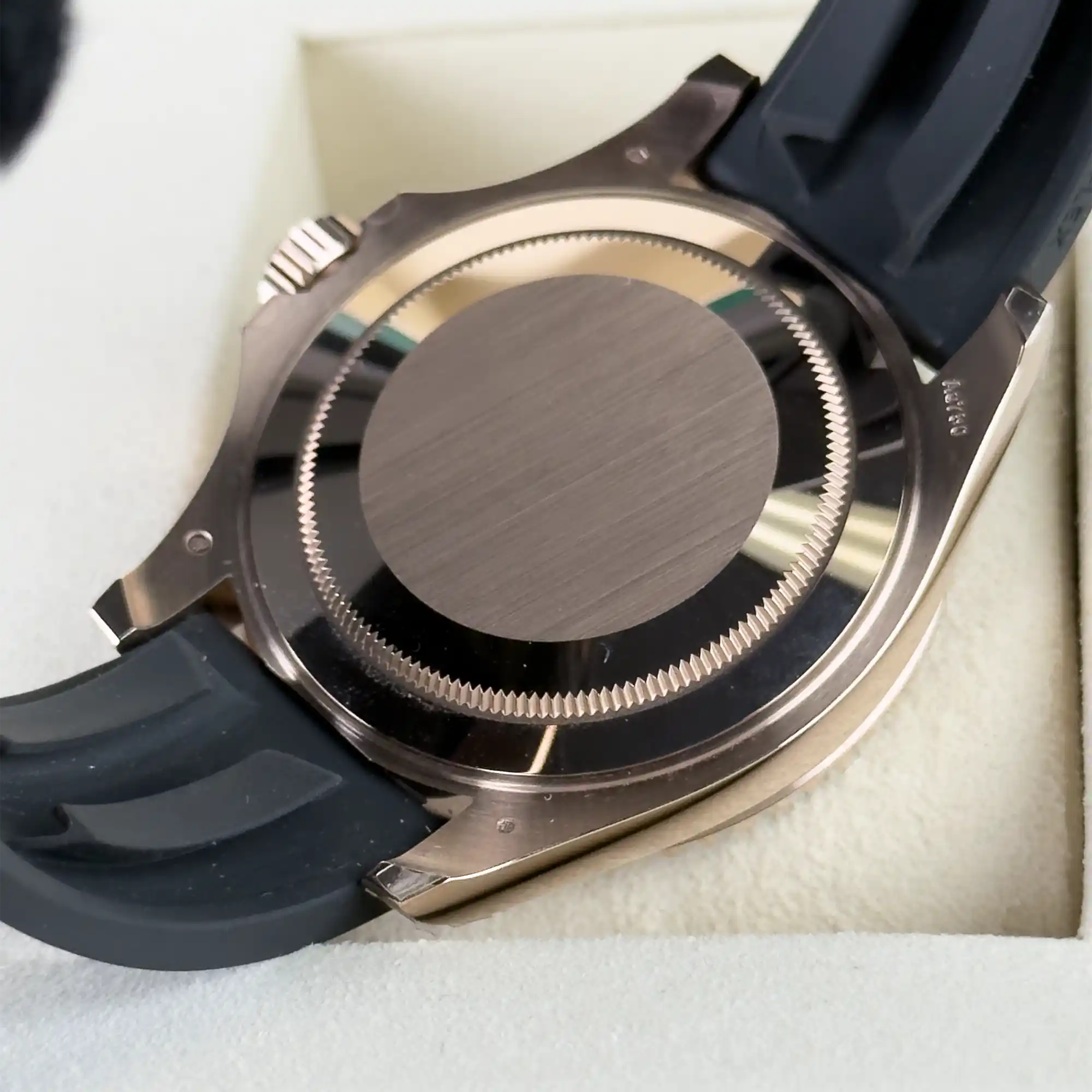 Superclone Rolex Yacht-Master 40 Black Dial Everose Gold 126655 - Image 3