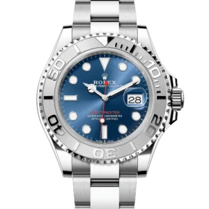 Superclone Rolex Yacht-Master 40 Blue Dial Oystersteel Platinum Oyster 126622