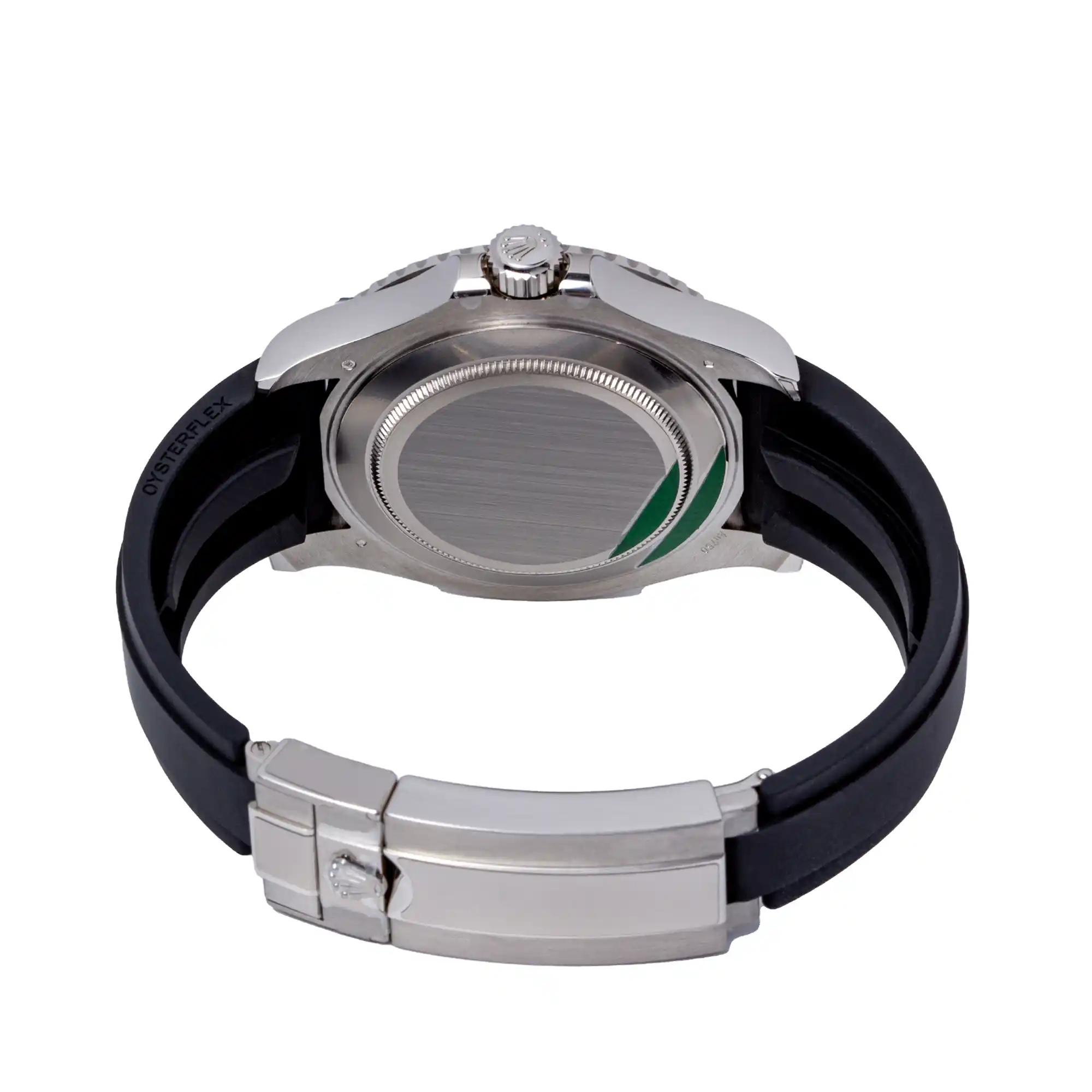 Superclone Rolex Yacht-Master 42 Black Dial White Gold Oysterflex 226659 - Image 4