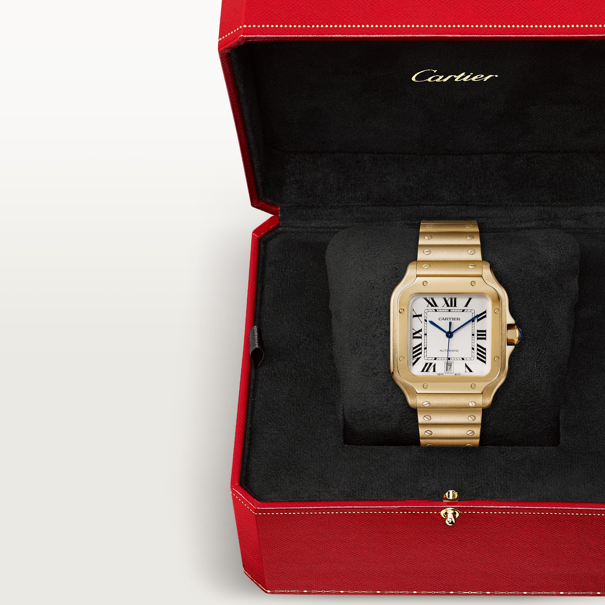 Superclone Santos de Cartier watch Gold - Image 4