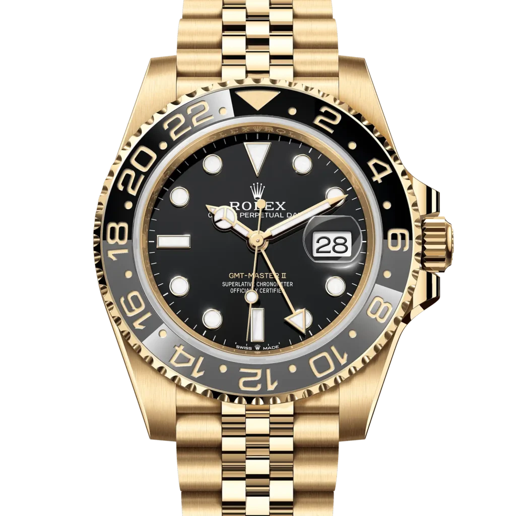 Superclone Rolex GMT-Master II 40 mm Black Dial 126718GRNR